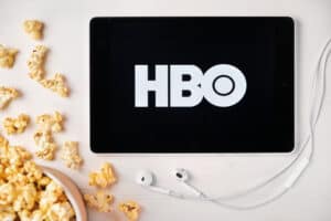 HBO logo on the screen